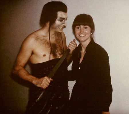 In der Pause von Samson und Dalila als Bote mit meiner Marion, Städtische Bühnen Köln 1969