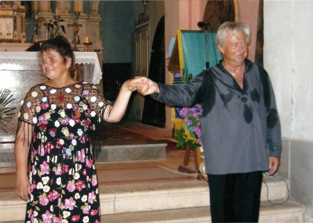 40° waren es in der Kirche. Konzert mit Ljerka Bjelinski in Sv. Maria Silba/Kroatien2006